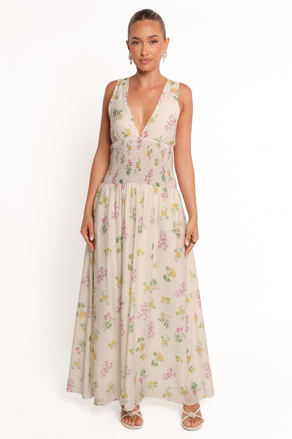DRESSES Reverie Maxi Dress - Purple Ditsy Floral