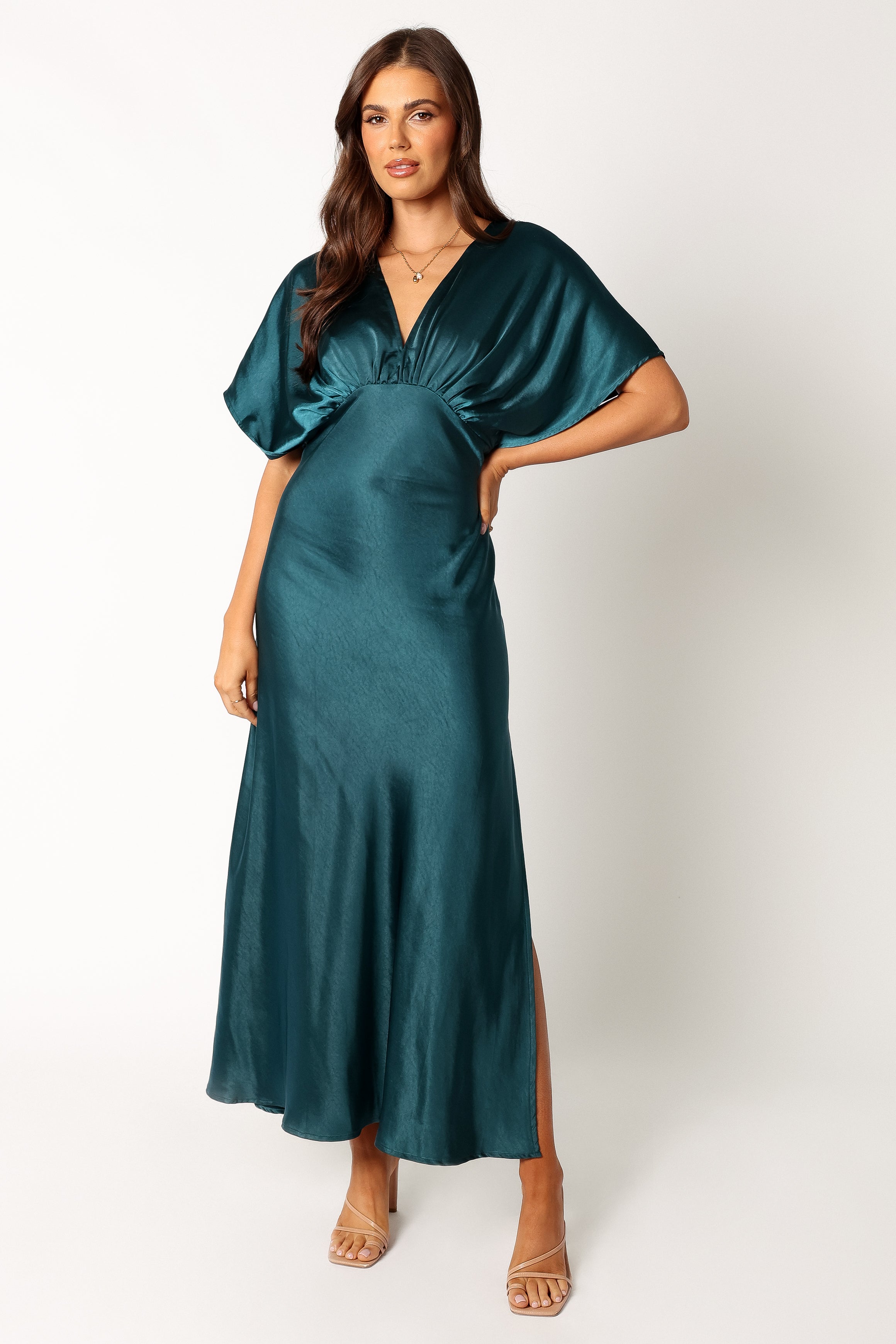 DRESSES @Ricki Maxi Dress - Deep Jasper