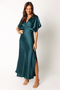 DRESSES @Ricki Maxi Dress - Deep Jasper