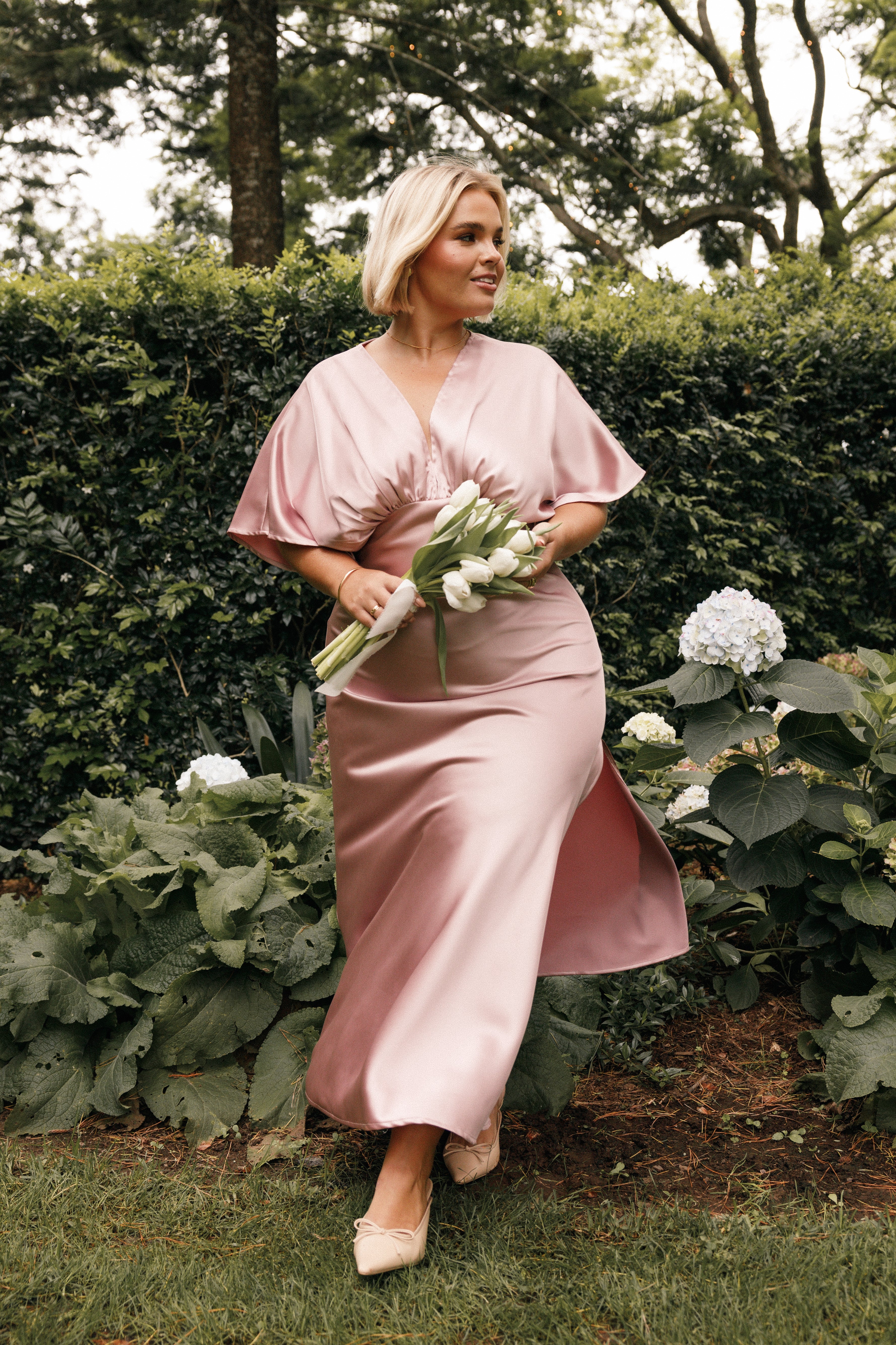 Ricki Maxi Dress Dusty Rose