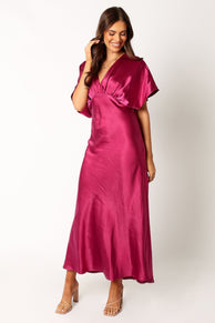 DRESSES @Ricki Maxi Dress - Magenta
