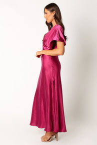 DRESSES @Ricki Maxi Dress - Magenta