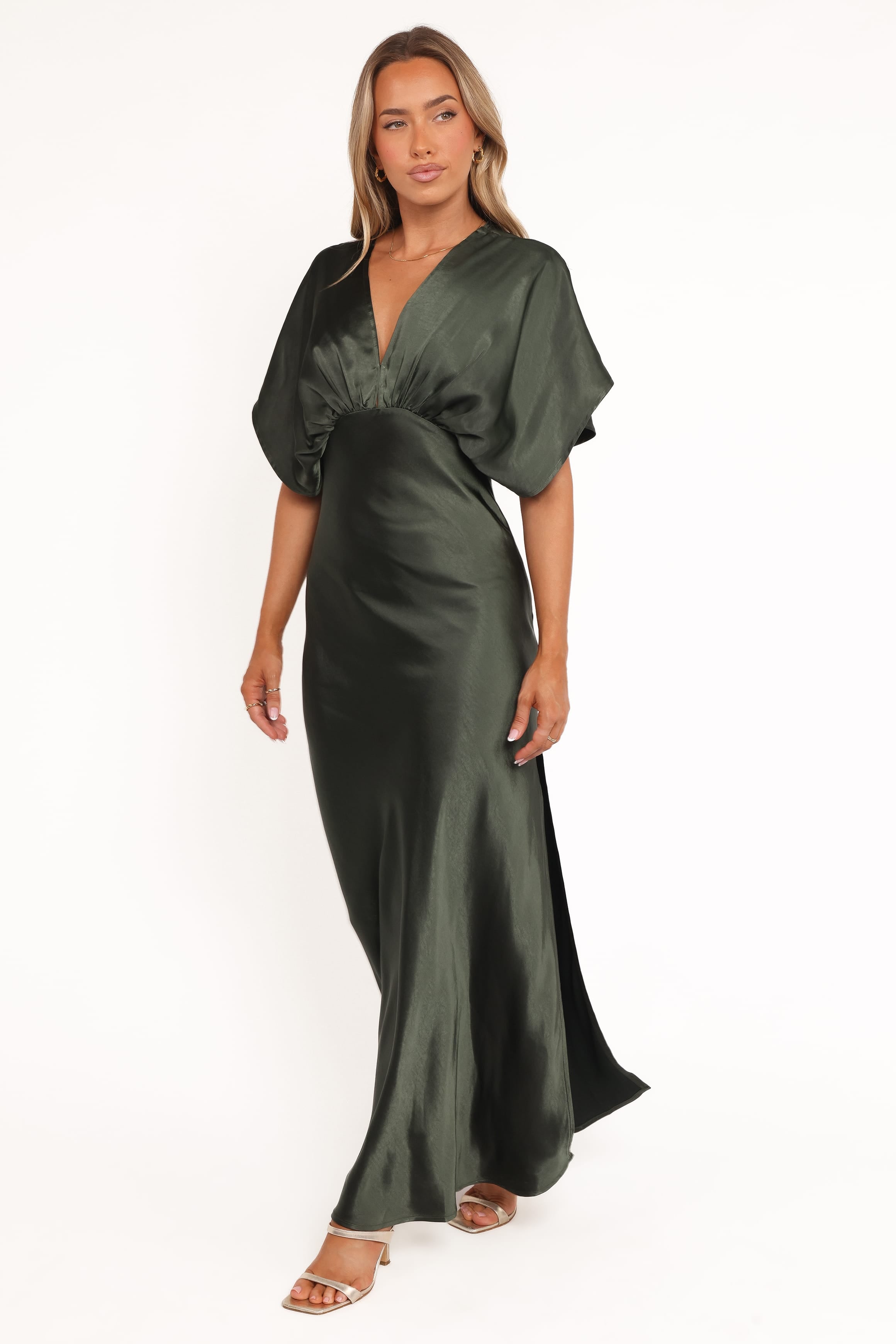 DRESSES Ricki Maxi Dress - Olive Green