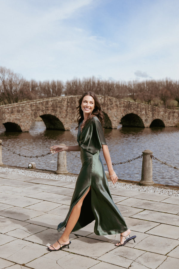 DRESSES Ricki Maxi Dress - Olive Green