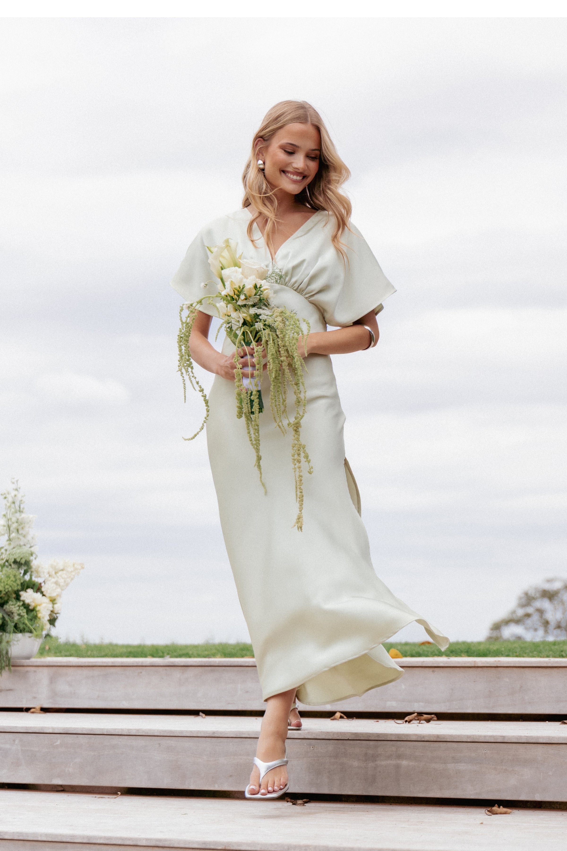 DRESSES Ricki Maxi Dress - Sage Green