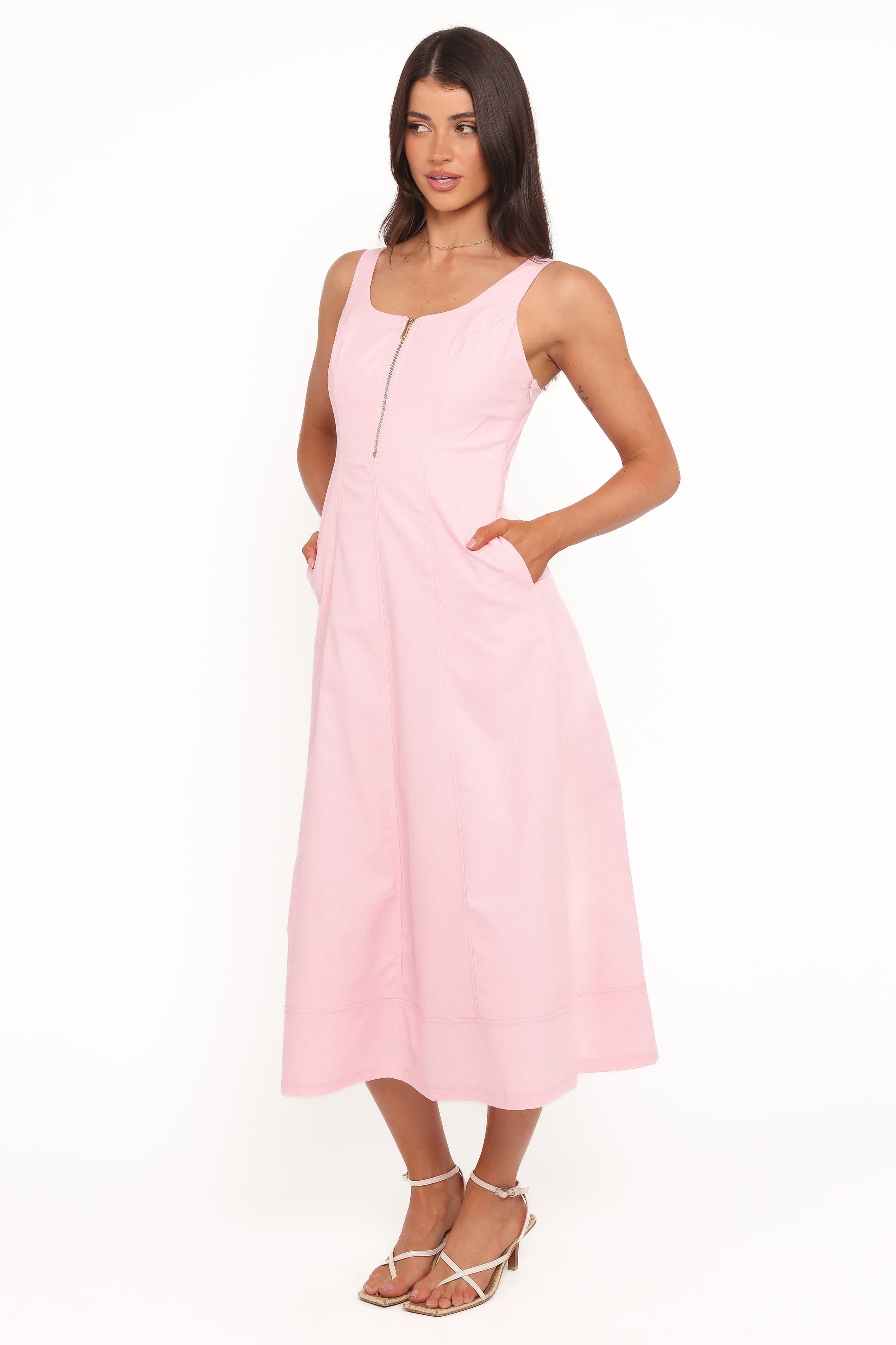 DRESSES Rivera Midi Dress - Pink