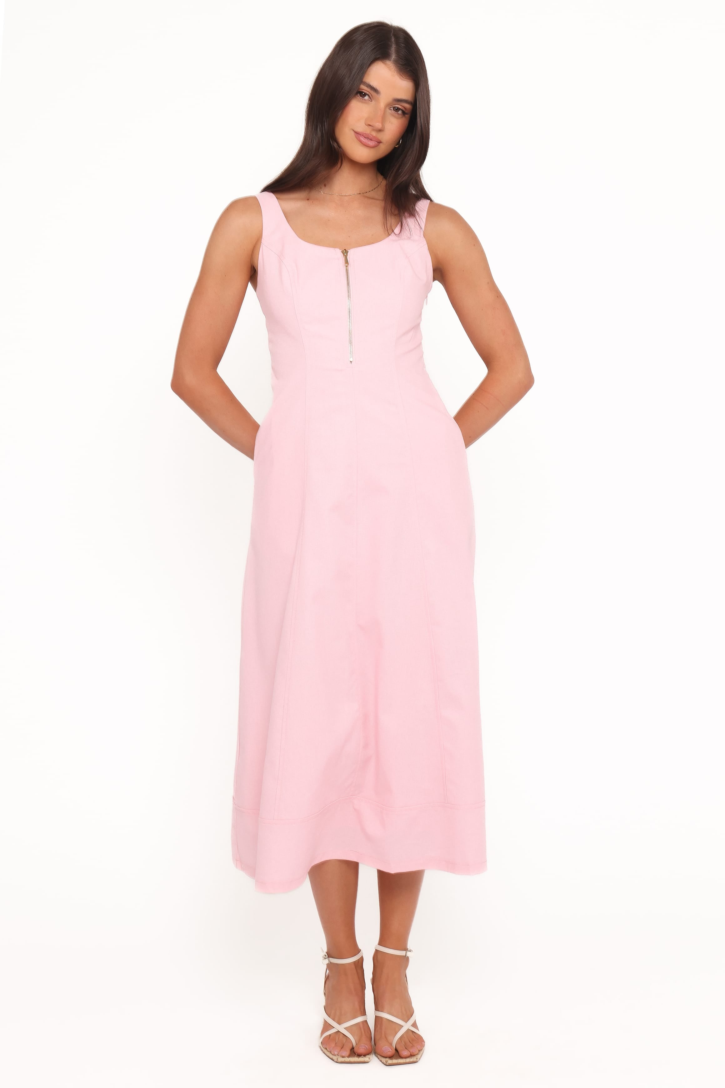 DRESSES Rivera Midi Dress - Pink