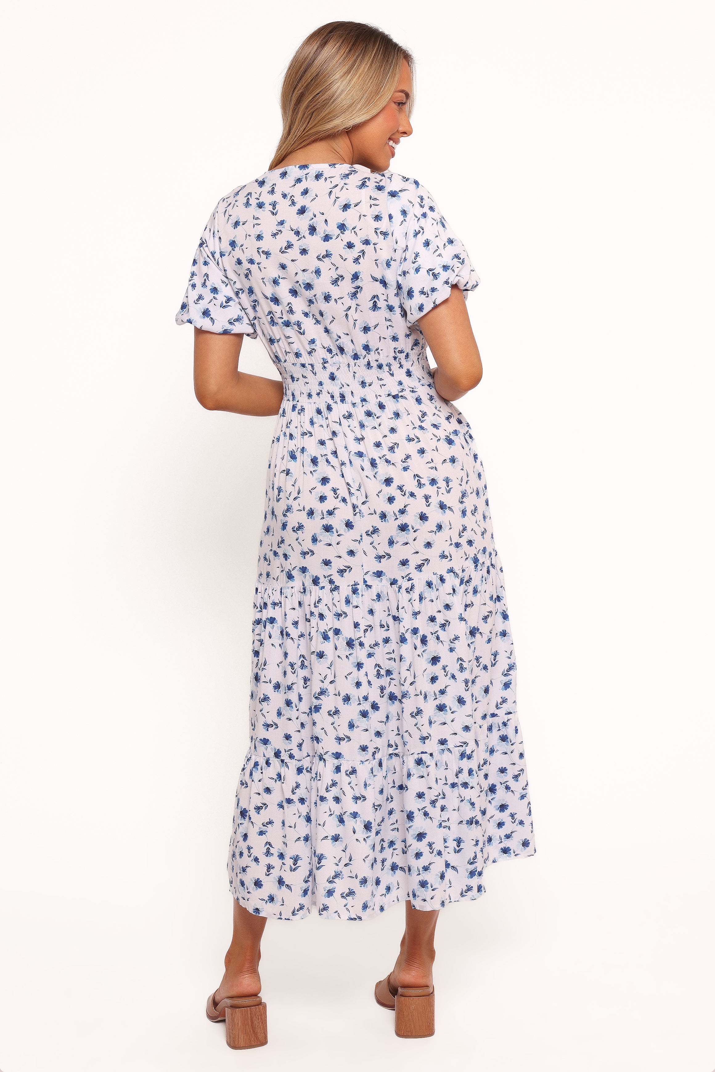 DRESSES Roberts Maxi Dress - Blue Ditsy Floral