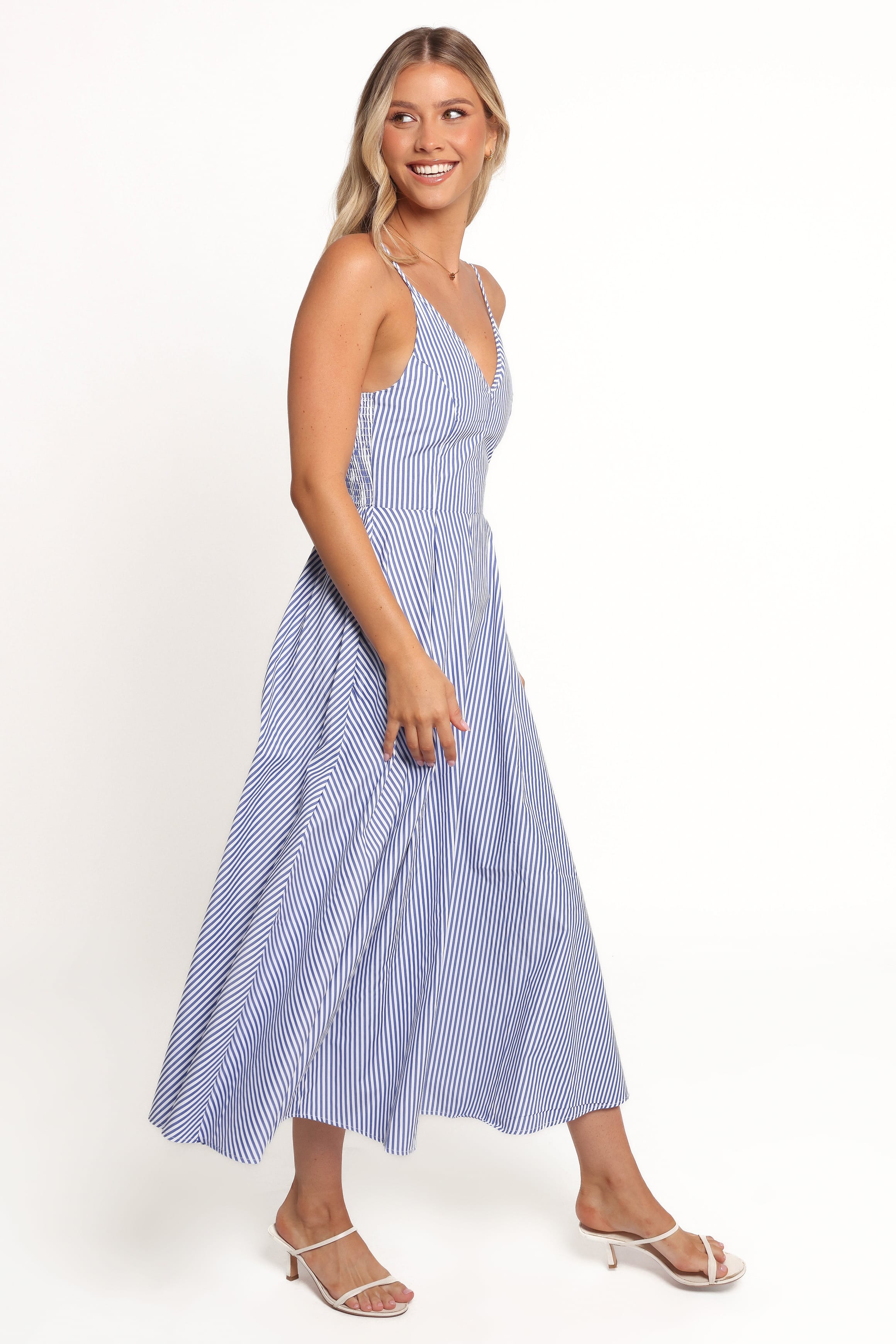 DRESSES Romilly Strappy Maxi Dress - Light Blue