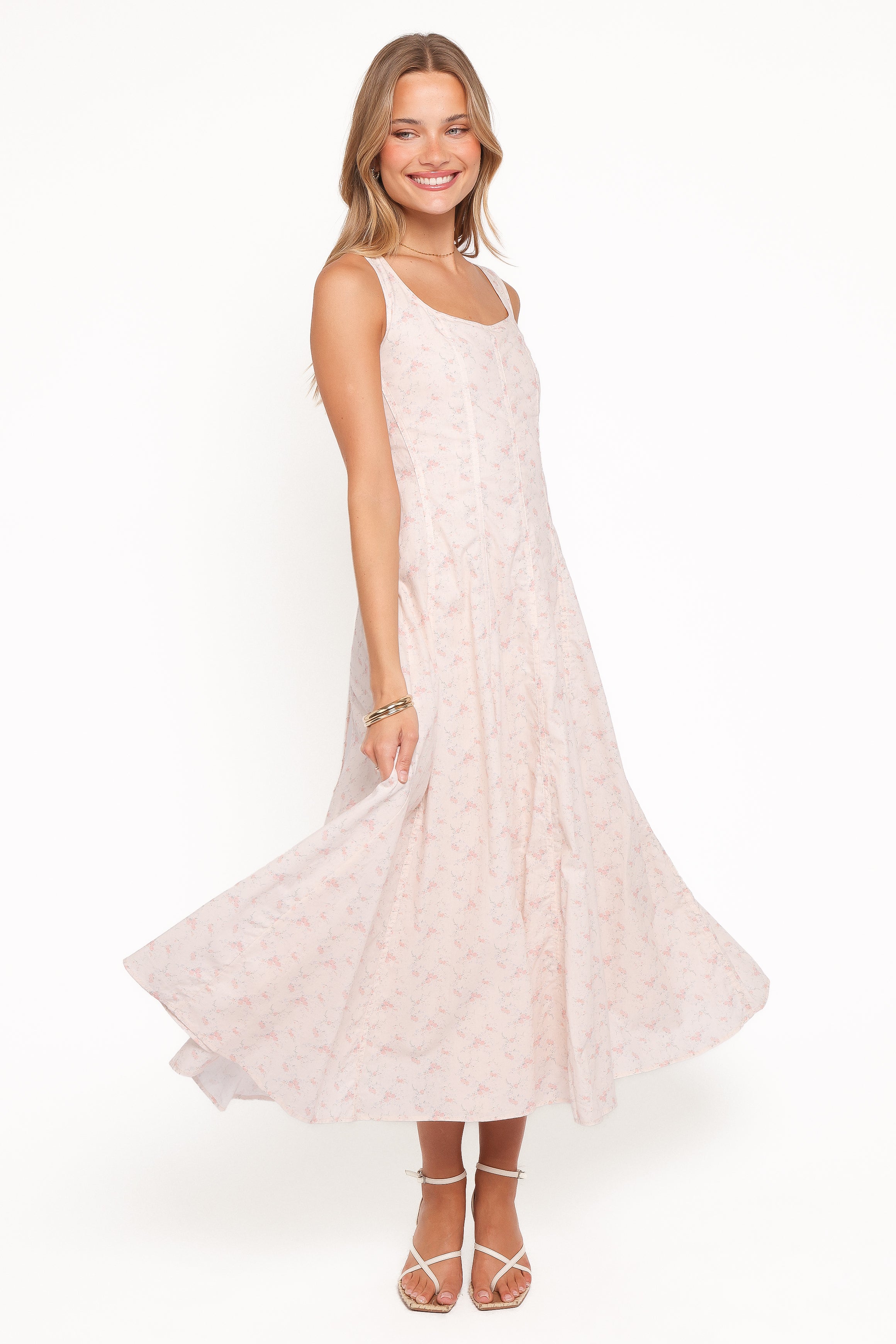 DRESSES Rosabelle Midi Dress - Pink Floral