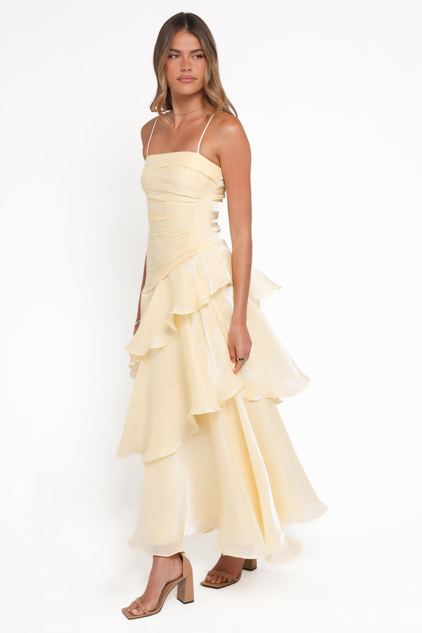 DRESSES Rosalie Maxi Dress - Butter Yellow
