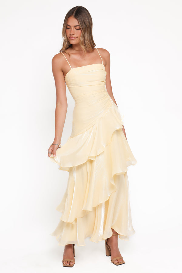 DRESSES Rosalie Maxi Dress - Butter Yellow