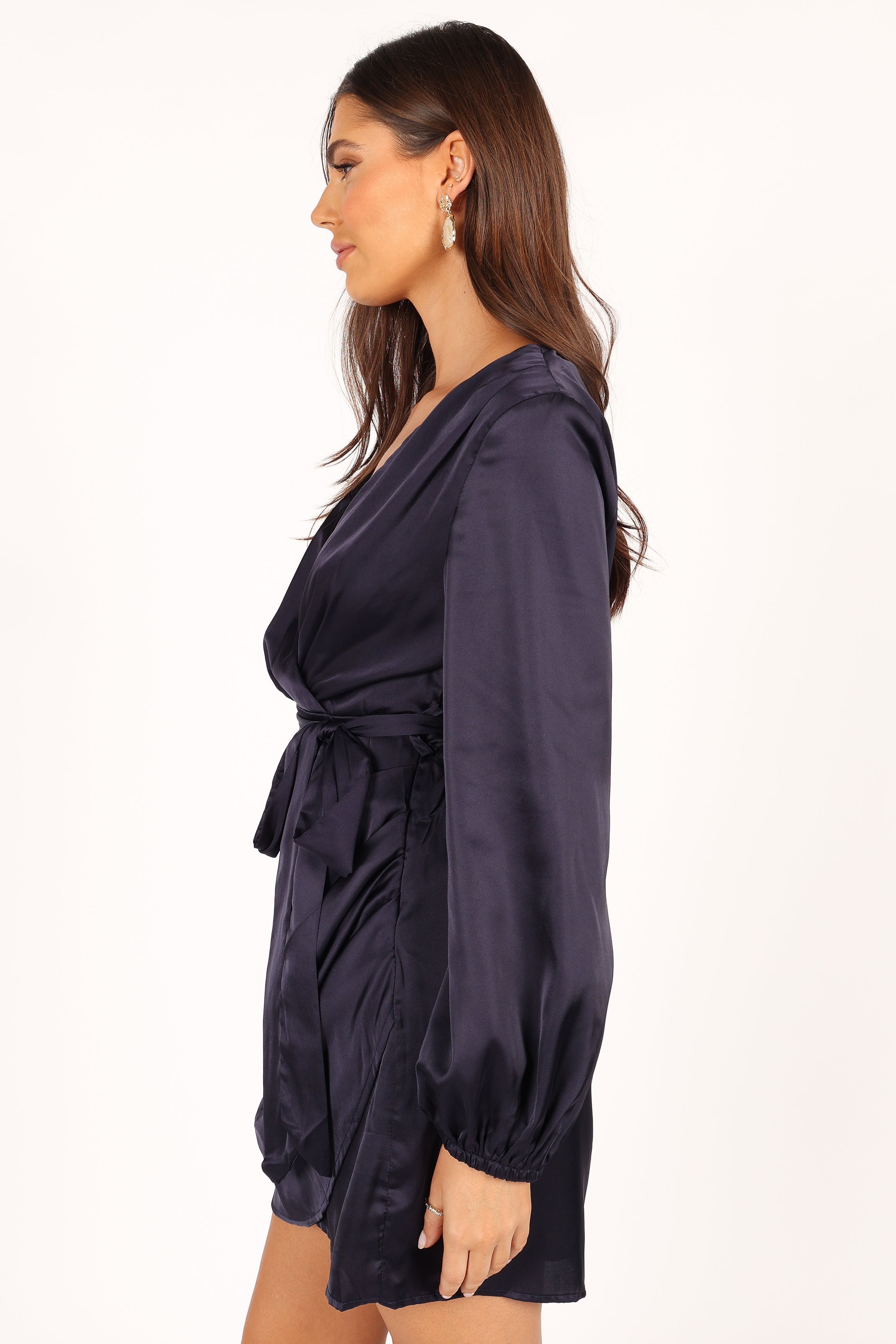 DRESSES Rox Long Sleeve Mini Dress - Navy