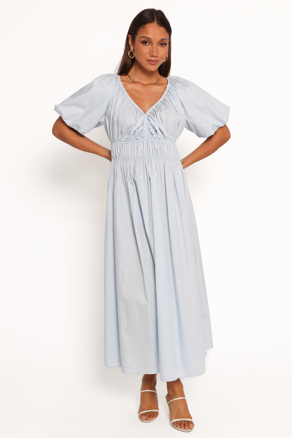 DRESSES Rozie Midi Dress - Baby Blue