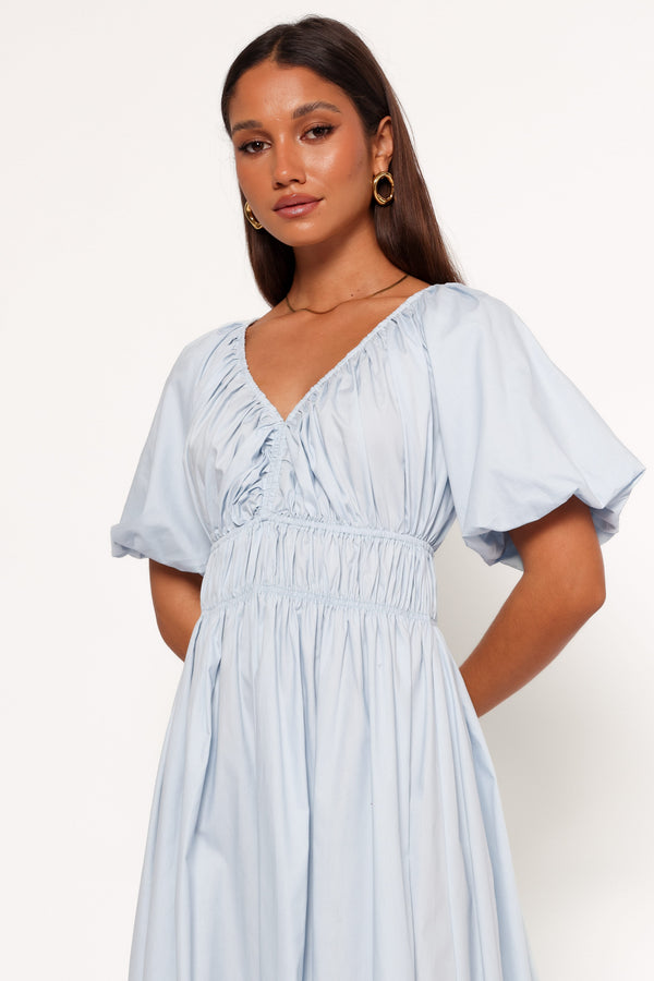 DRESSES Rozie Midi Dress - Baby Blue