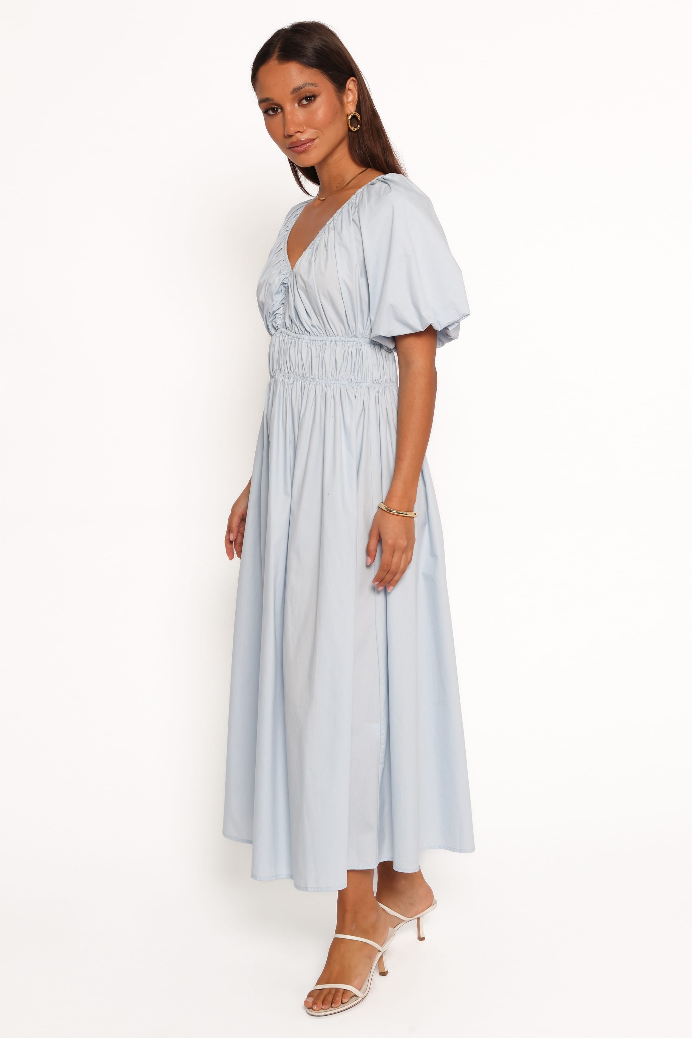 DRESSES Rozie Midi Dress - Baby Blue