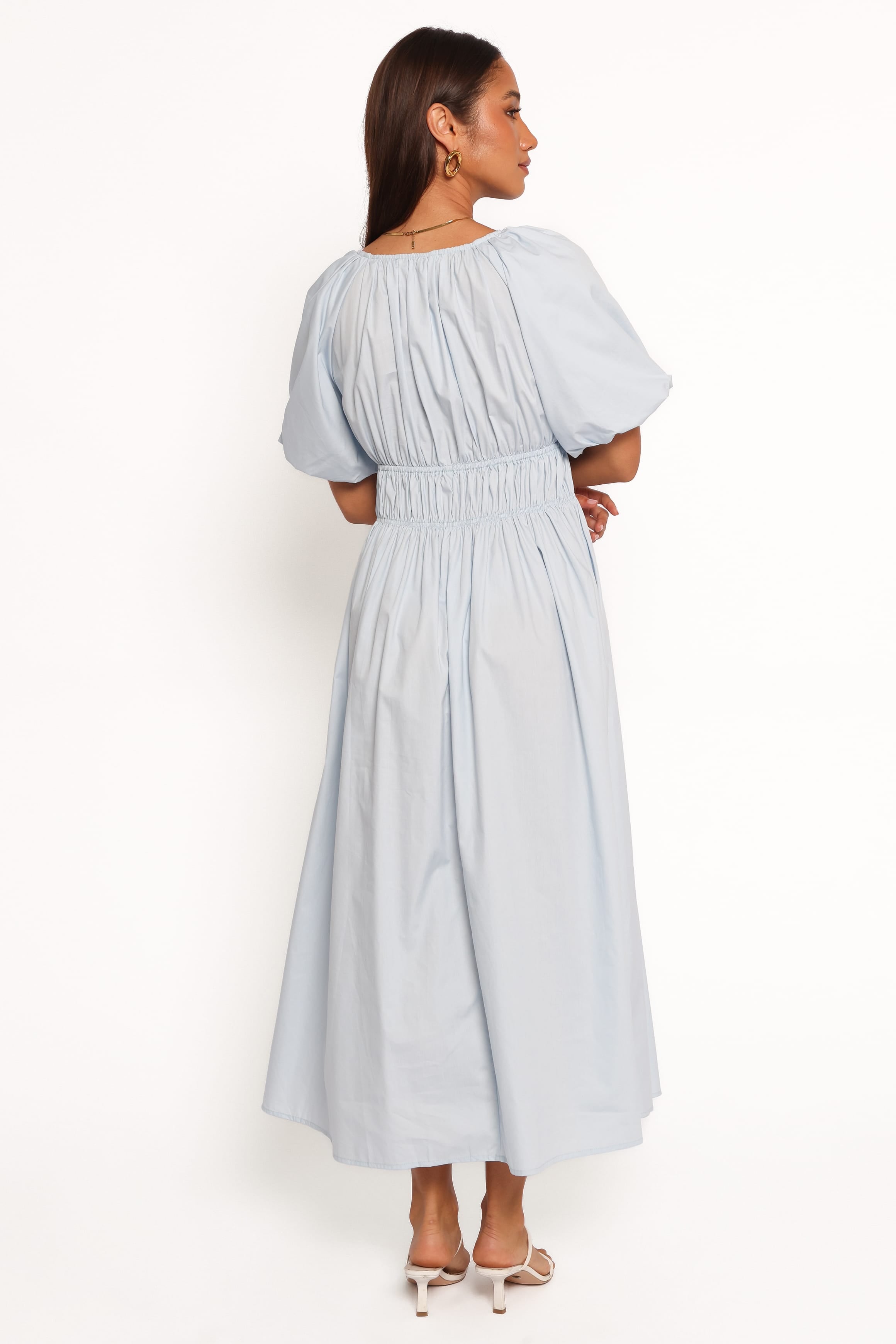 DRESSES Rozie Midi Dress - Baby Blue