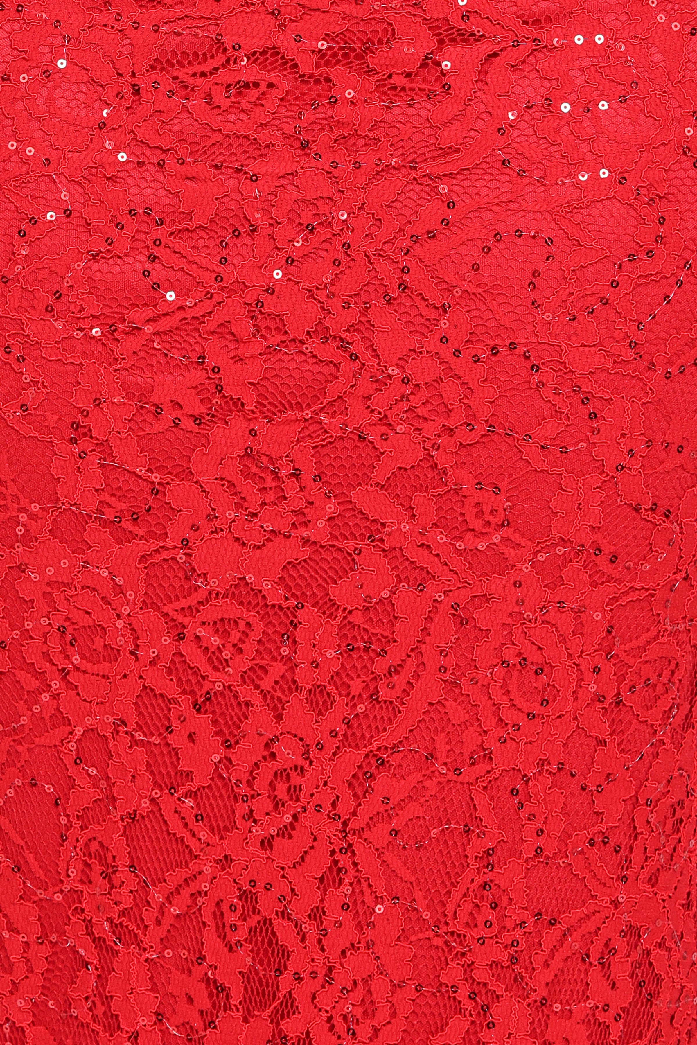 DRESSES Ruben Lace Maxi Dress - Red