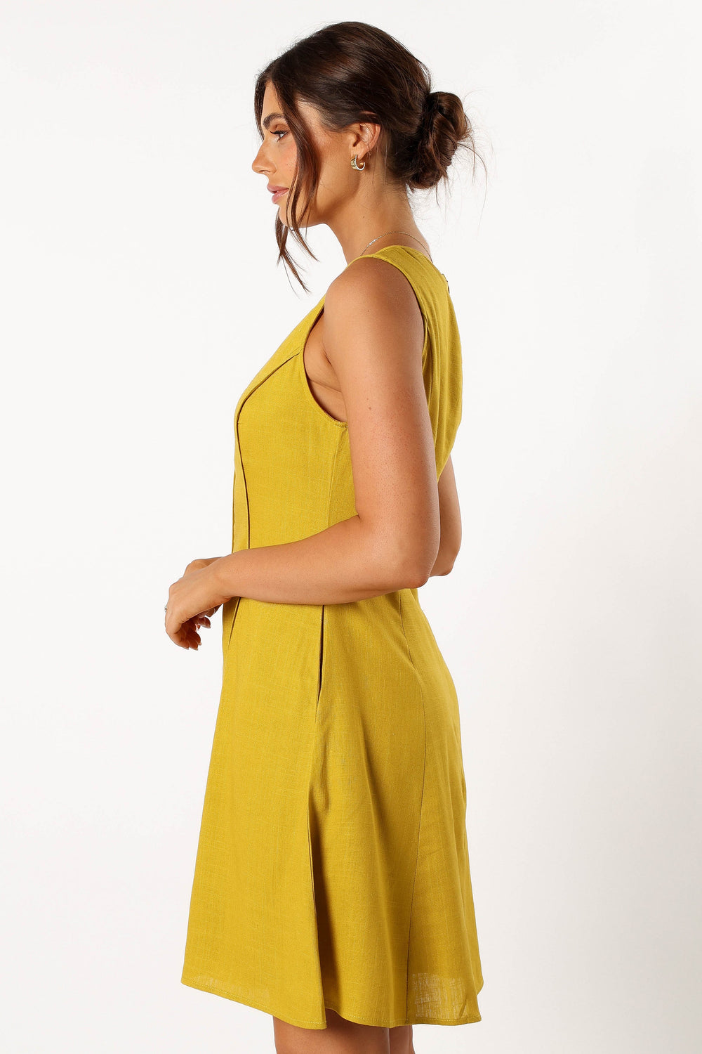 DRESSES @Rubes Mini Dress - Mustard