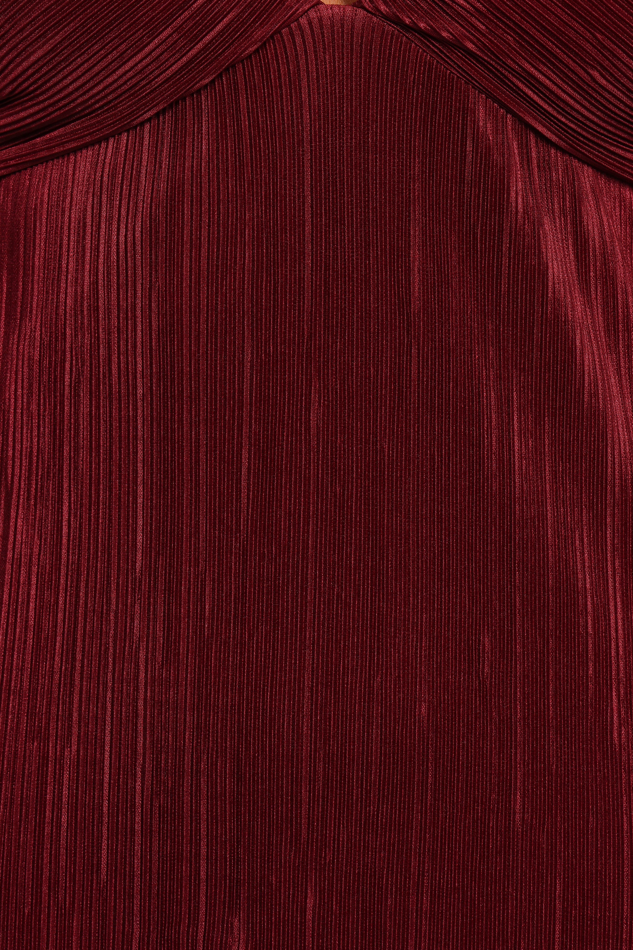 DRESSES Safi Plisse Maxi Dress - Wine