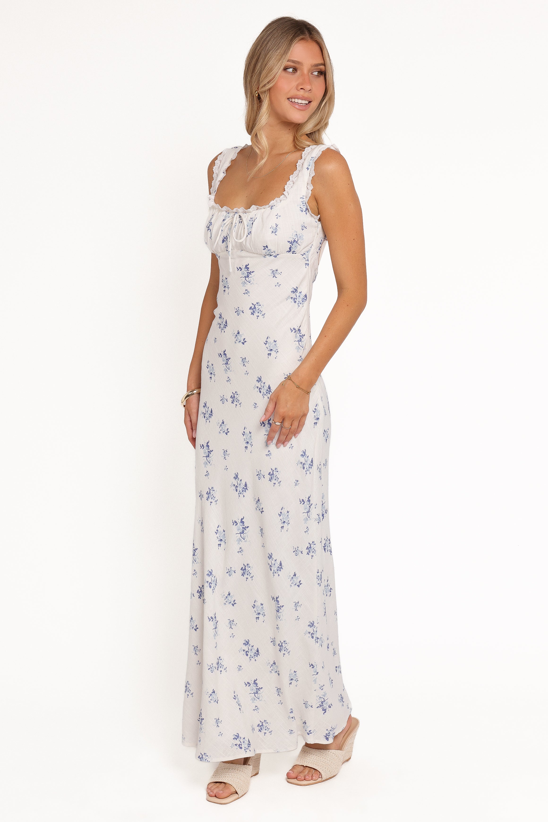 DRESSES Sakara Maxi Dress - Blue Floral