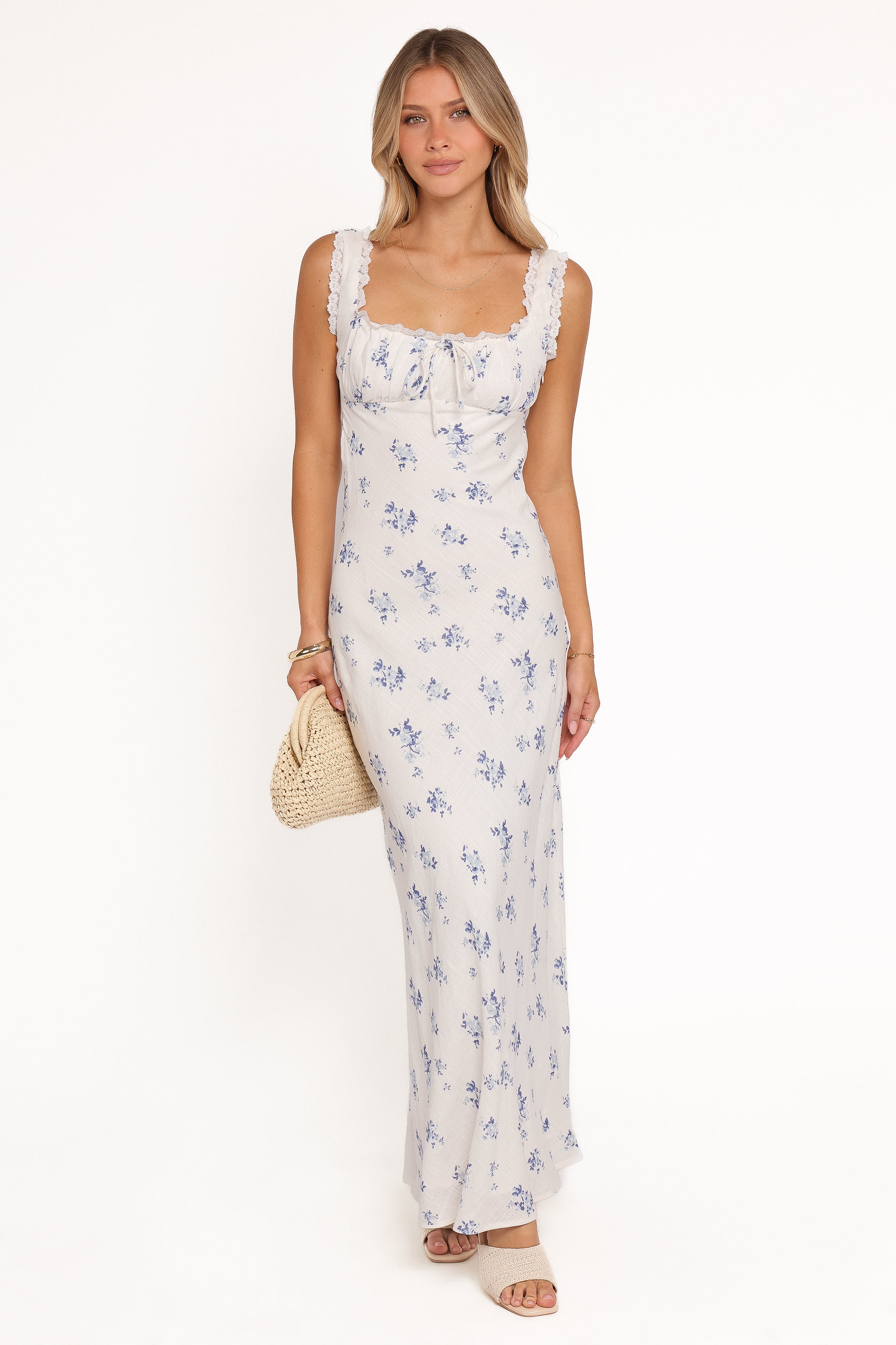DRESSES Sakara Maxi Dress - Blue Floral