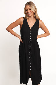DRESSES Sam Midi Dress - Black