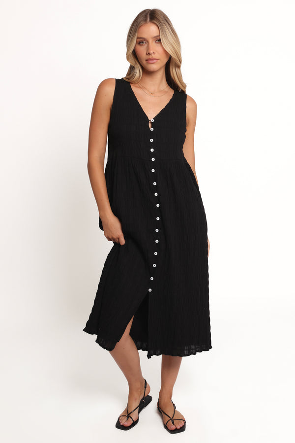 DRESSES Sam Midi Dress - Black