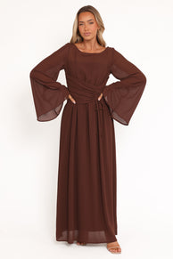 DRESSES Samara Maxi Dress - Brown