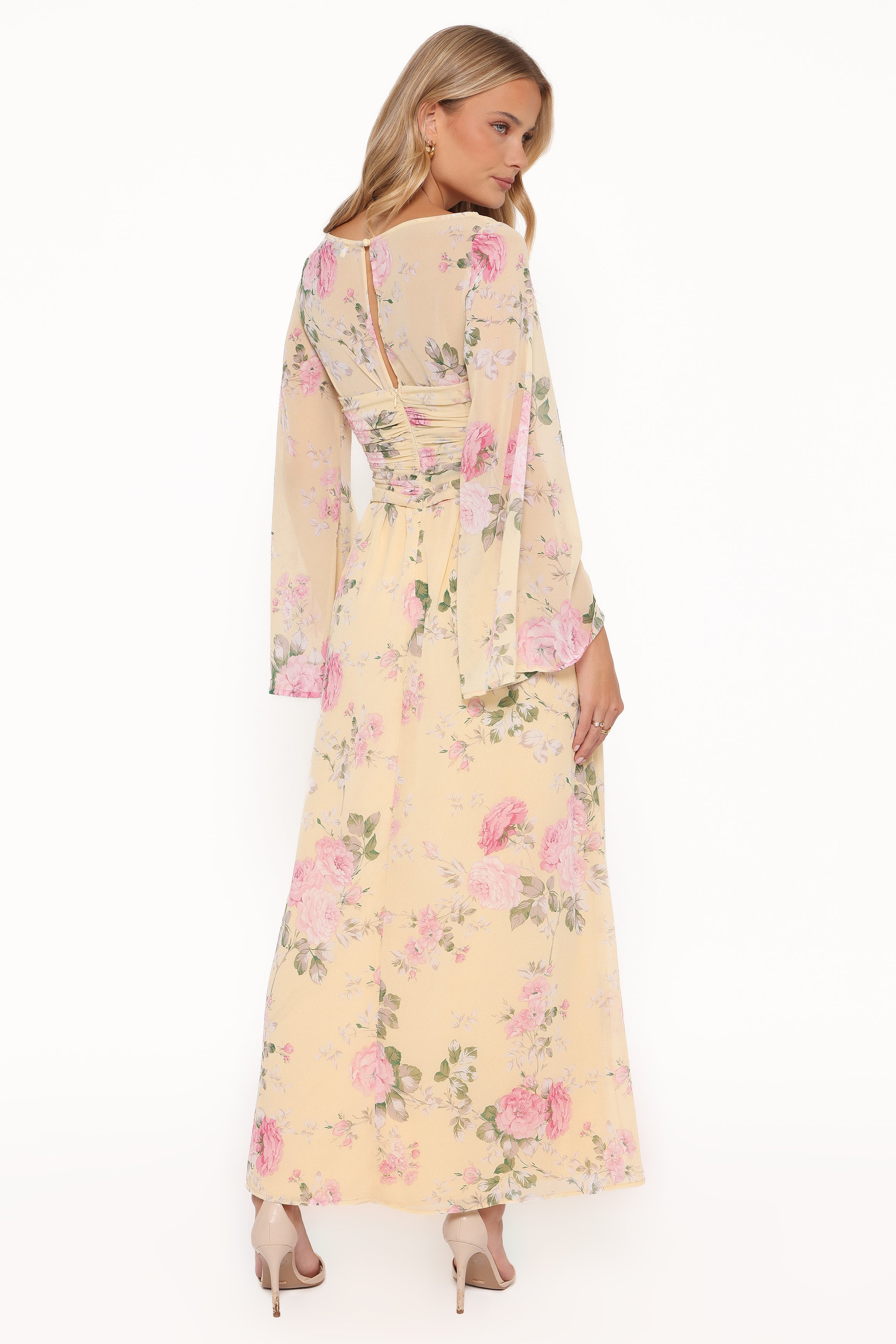 DRESSES Samara Maxi Dress - Yellow Floral