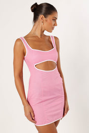 DRESSES @Samara Mini Dress - Pink