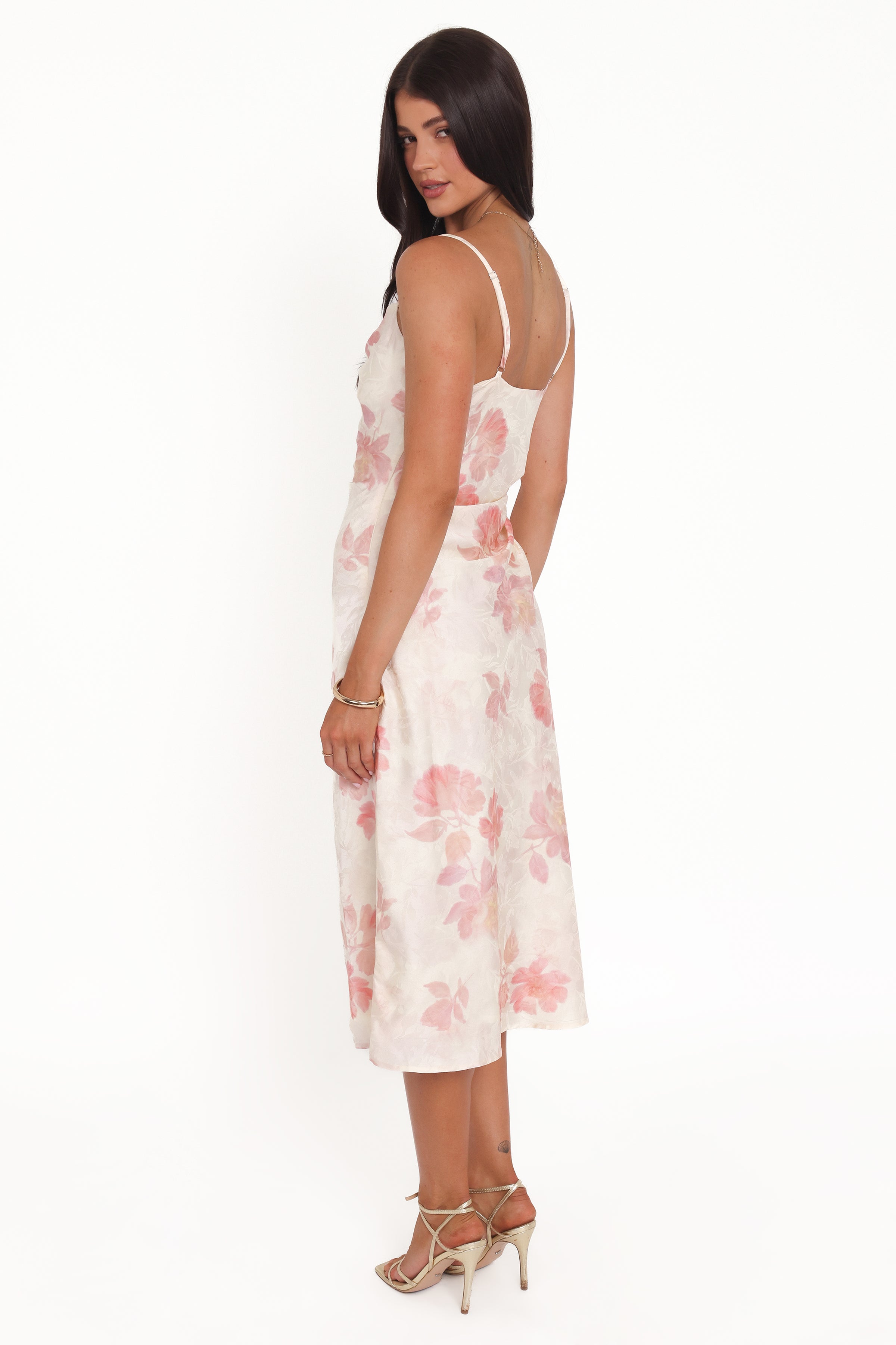DRESSES Sandrine Midi Dress - Pink Floral