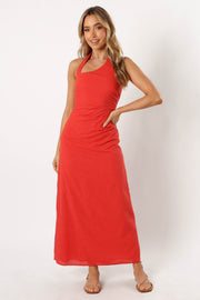 DRESSES @Saphira Long Midi Dress - Jaffa