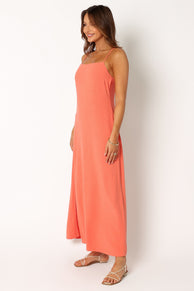 DRESSES @Sawyer Midi Slip Dress - Watermelon
