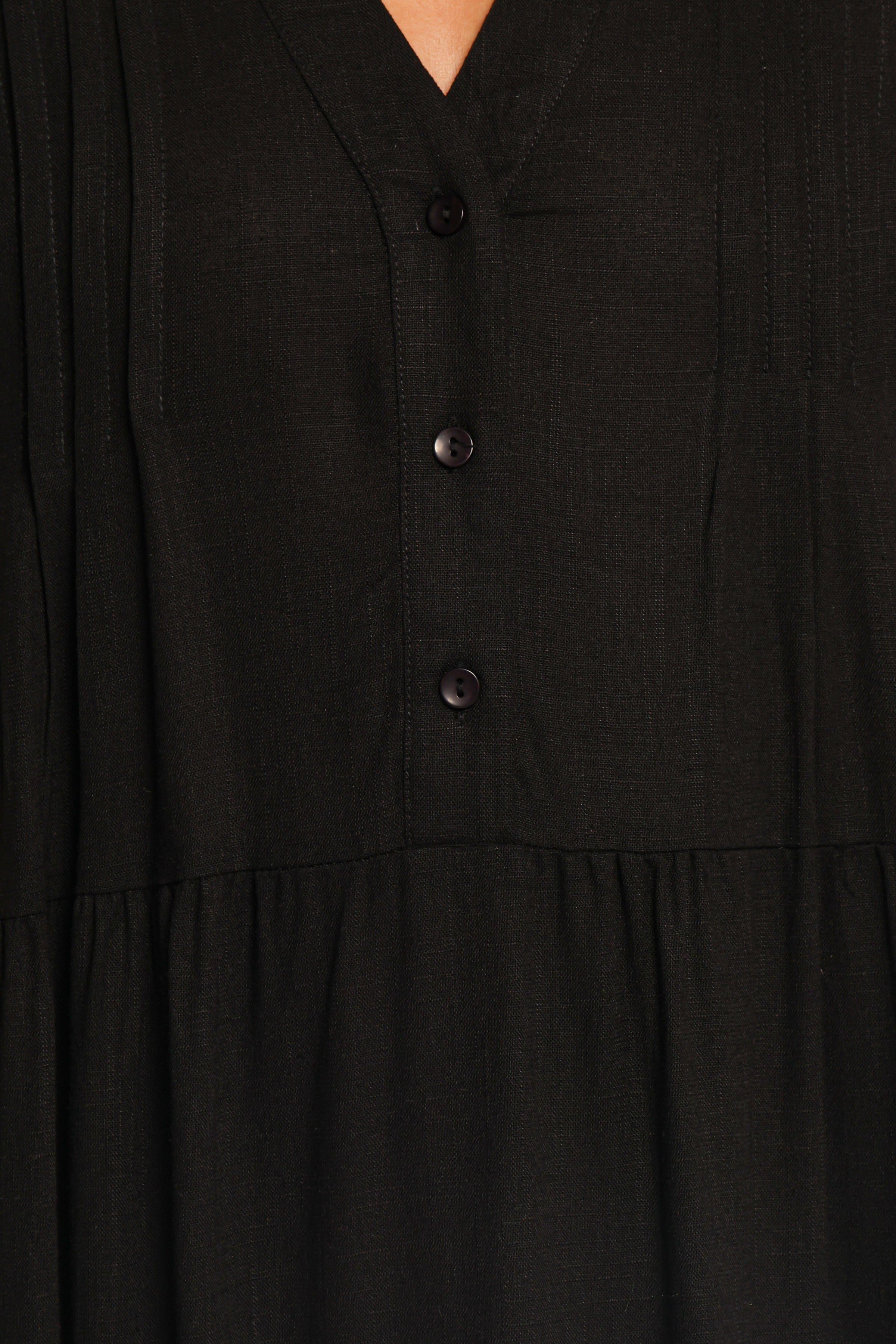 DRESSES Scott Midi Dress - Black