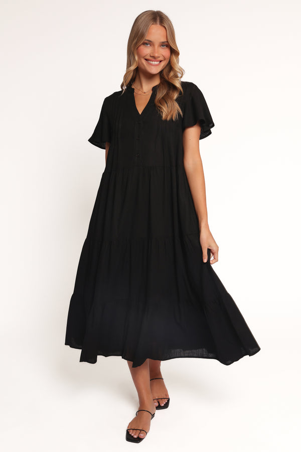DRESSES Scott Midi Dress - Black