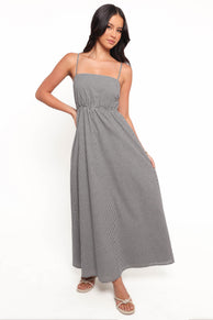 DRESSES Serene Maxi Dress - Black Gingham