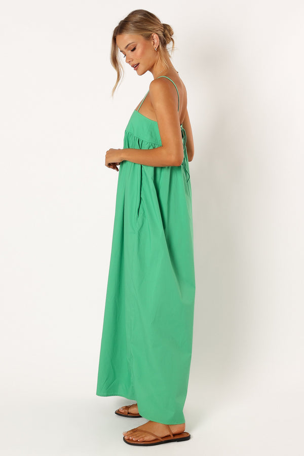 DRESSES @Serina Maxi Dress - Green