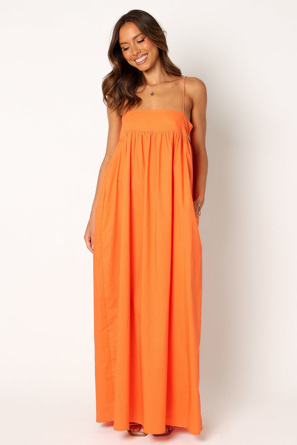 DRESSES @Serina Maxi Dress - Orange