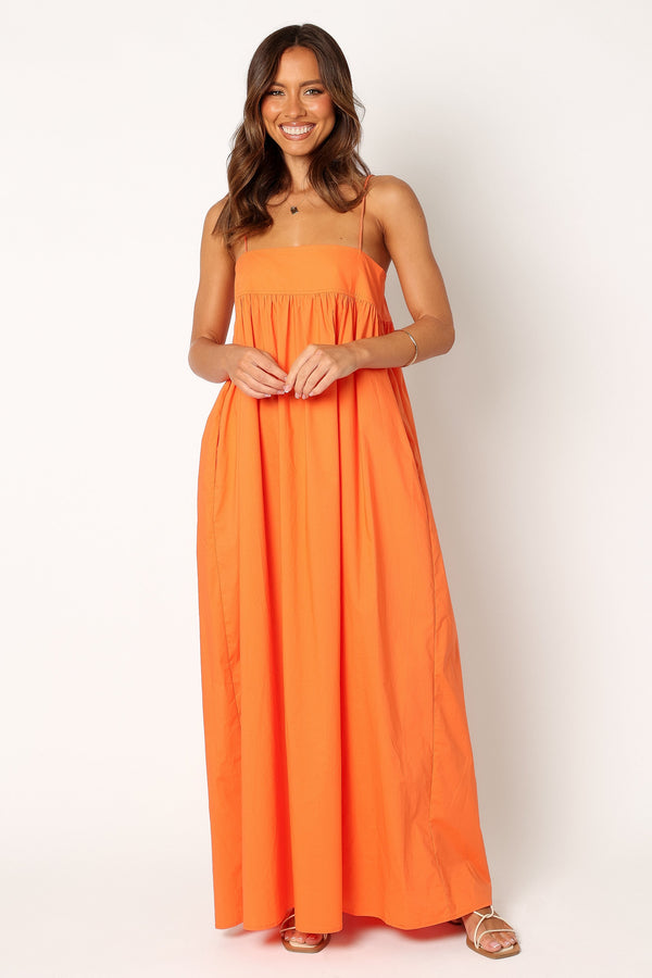 DRESSES @Serina Maxi Dress - Orange