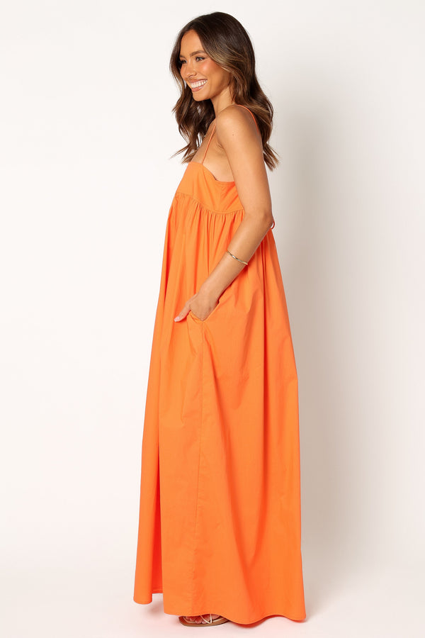 DRESSES @Serina Maxi Dress - Orange