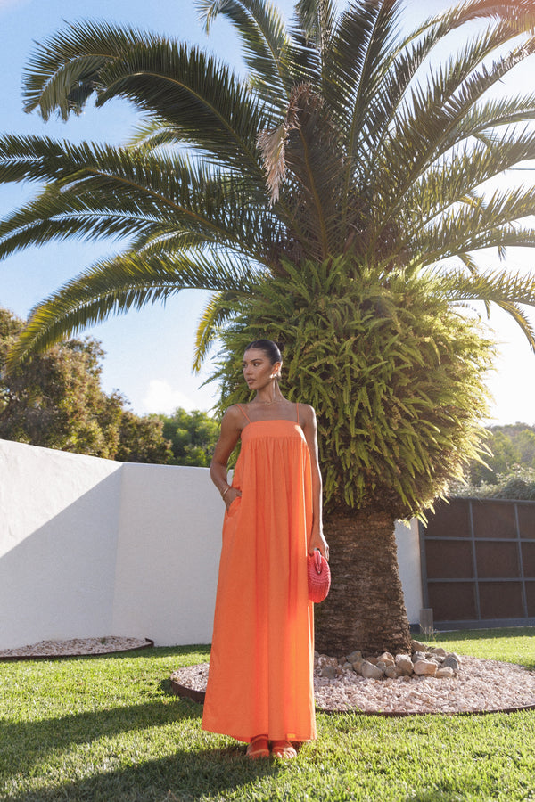 DRESSES Serina Maxi Dress - Orange