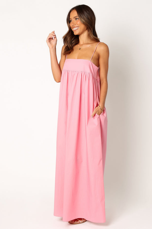 DRESSES @Serina Maxi Dress - Pink