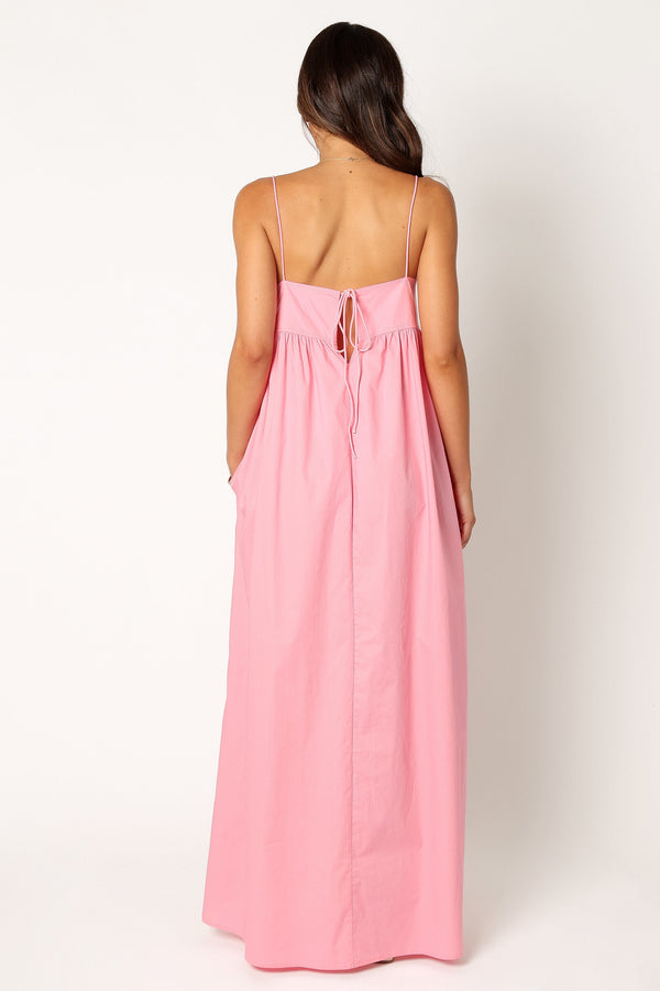 DRESSES @Serina Maxi Dress - Pink