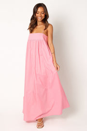 DRESSES @Serina Maxi Dress - Pink