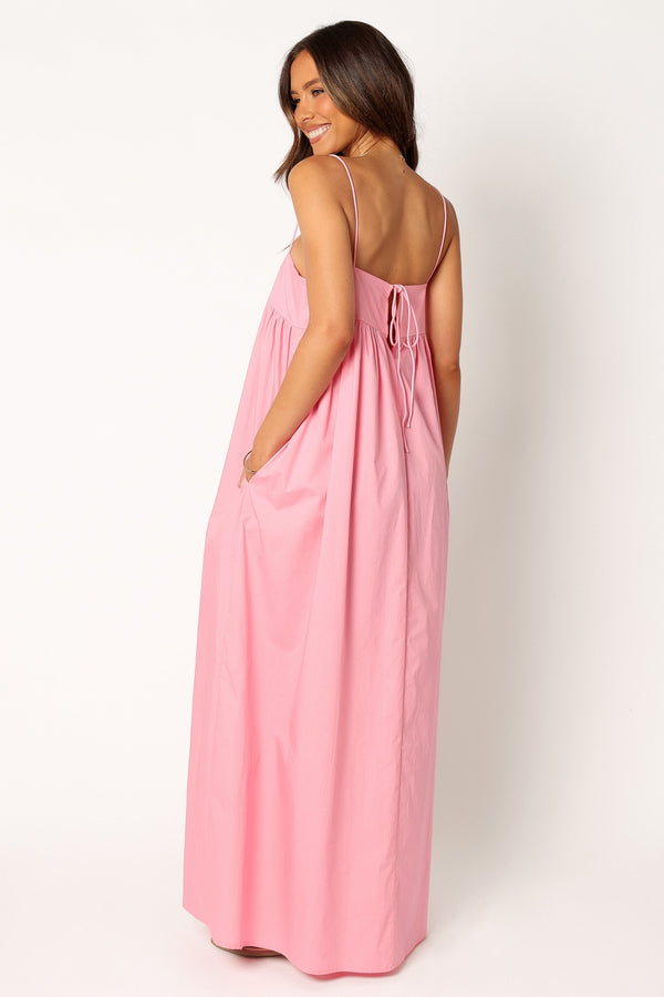 DRESSES @Serina Maxi Dress - Pink