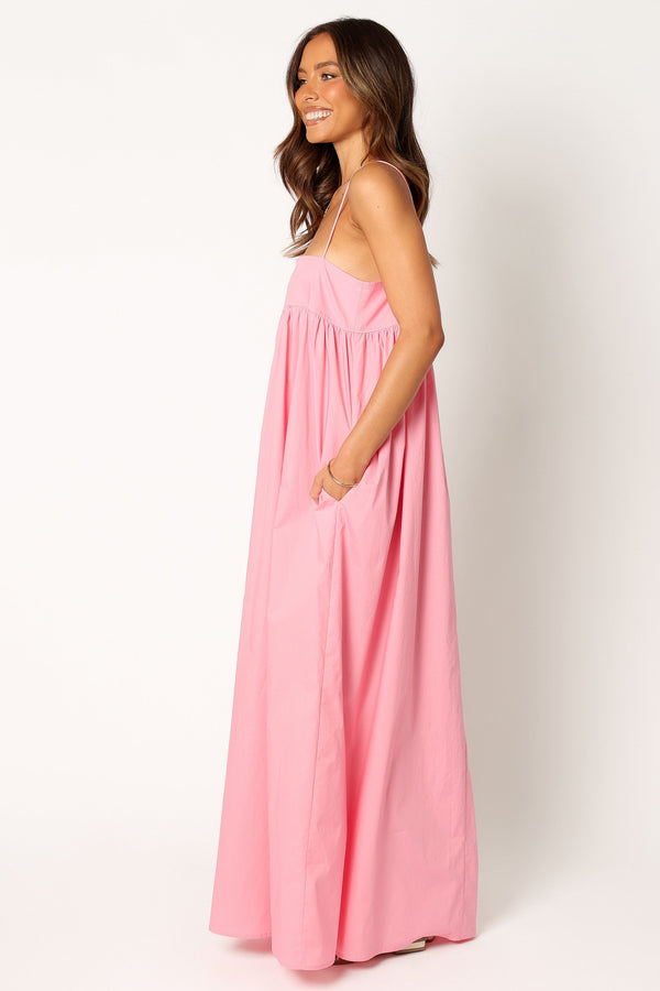 DRESSES @Serina Maxi Dress - Pink