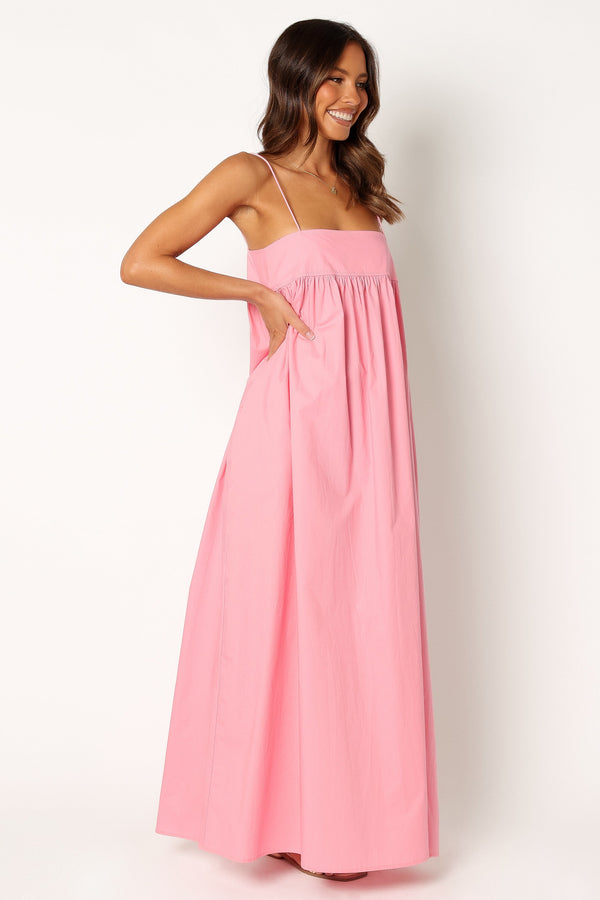 DRESSES @Serina Maxi Dress - Pink