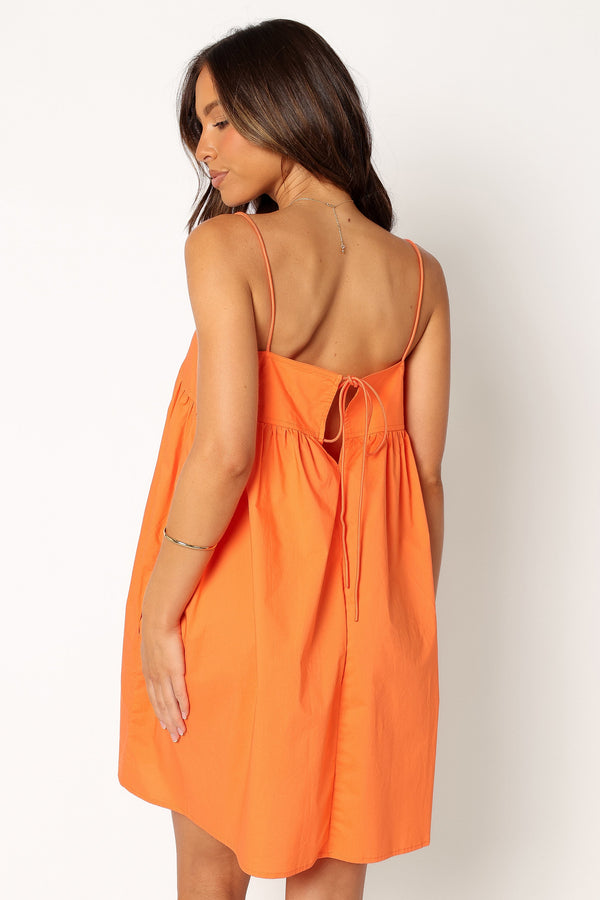 DRESSES @Serina Mini Dress - Orange