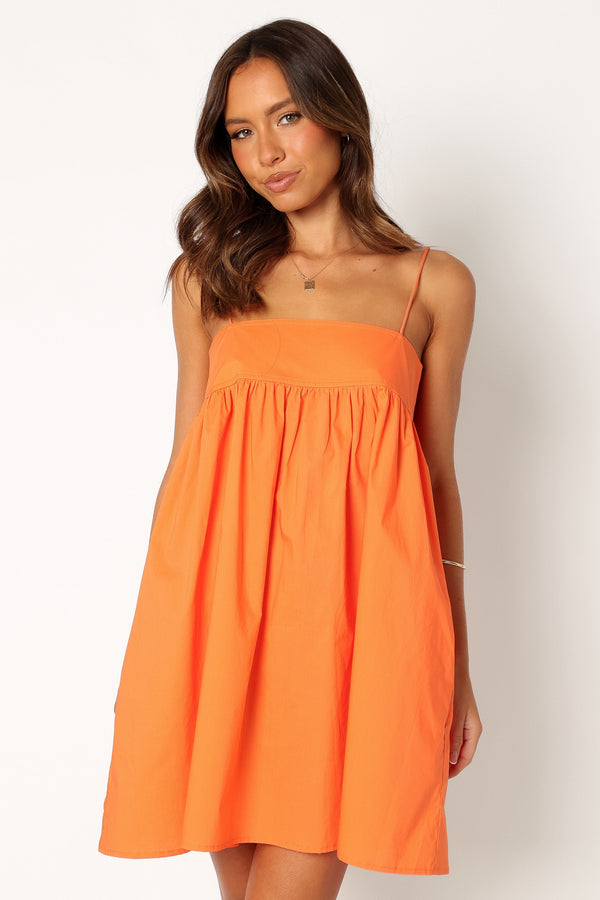 DRESSES @Serina Mini Dress - Orange